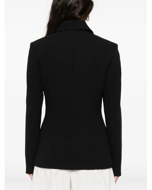 Totême Black Zipped Jacket