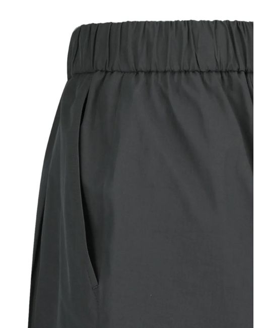 Amomento Black Drawstring Trousers for men