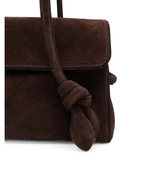 Jacquemus Black Long Turismo Leather Shoulder Bag