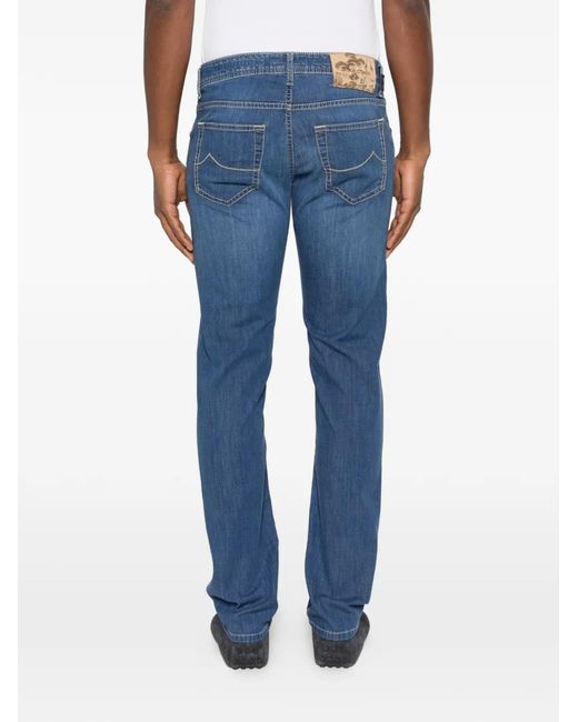 Jacob Cohen Blue Nick Five-Pocket Jeans for men