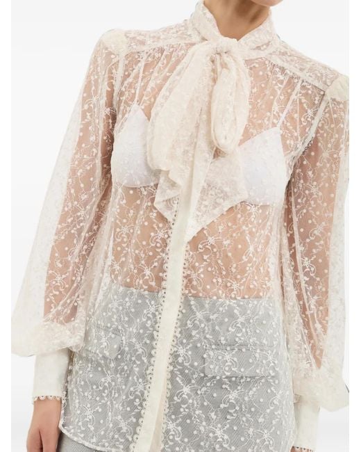 Rebecca Vallance White Delphina Blouse