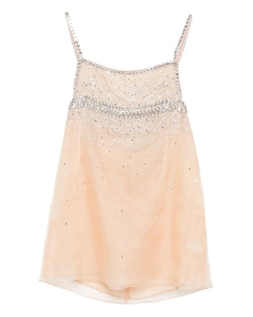 retroféte Leora ミニドレス Natural