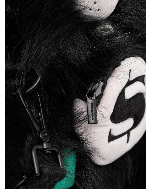 Borsa Tote Furzilla di Sprayground in Black