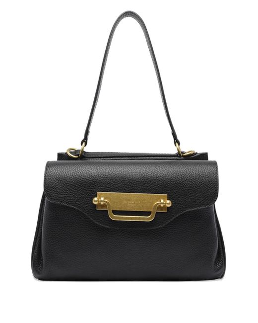 MY BEST BAG Black Leather Shoulder Bag