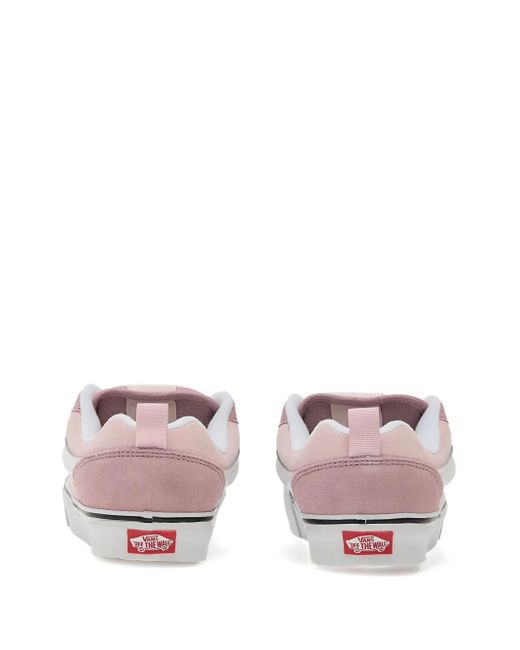 Vans White Knu Skool Sneakers