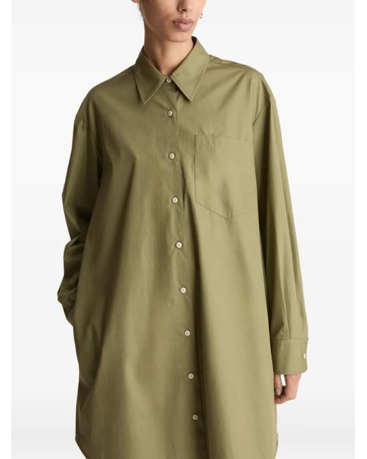 Lee Mathews Mini-Jurk Met Zak in het Green