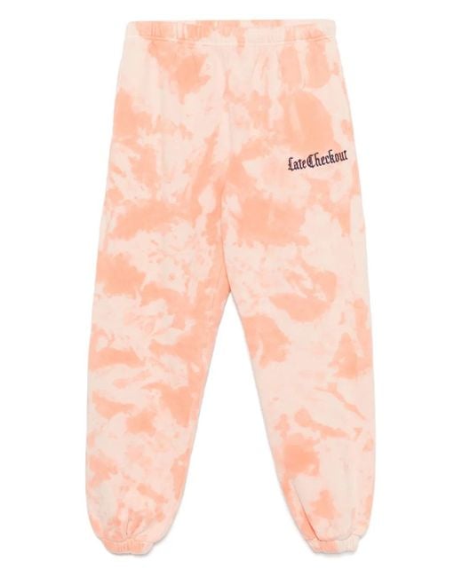 Stain Shade Pink Pantalon À Imprimé Tie Dye for men