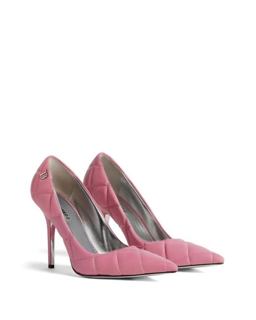 DSquared² Pink Leather Pumps