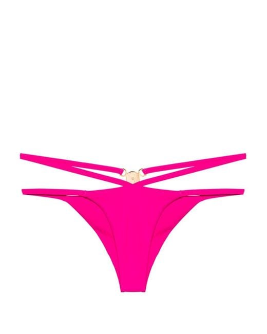 Bas de bikini Medusa '95 Versace en coloris Pink