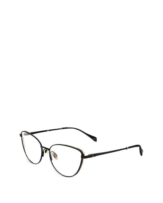 Rag & Bone White Cat-Eye Frame Glasses