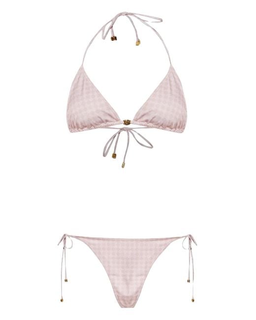 Amiri Pink Ma Quad Bikini