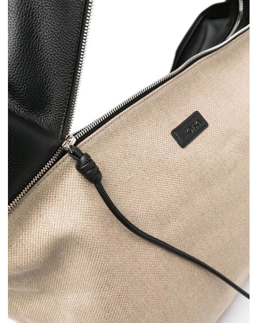 Litkovskaya White Decorative-Zip Shoulder Bag