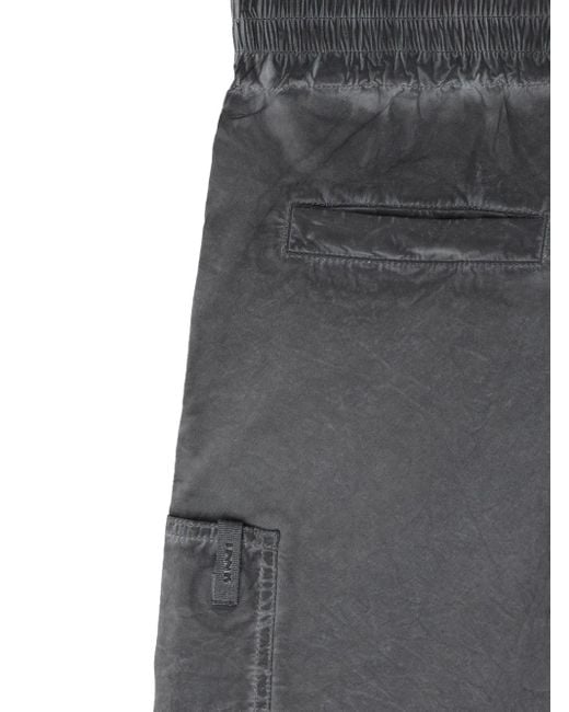 Sunnei Gray Cargo Trousers