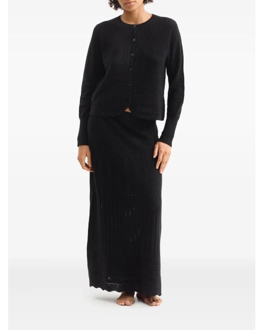 Eres Black Rythmée Skirt