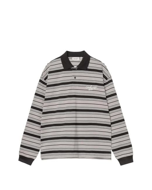 Carhartt Gray Devitt Rugby Shirt for men
