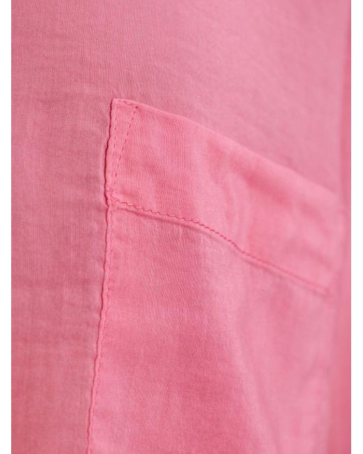 Forte Forte Pink Hemd aus Baumwoll-Seidengemisch