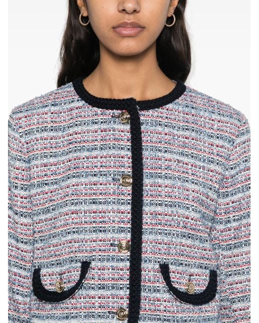 Maje Gray Tweed Jacket
