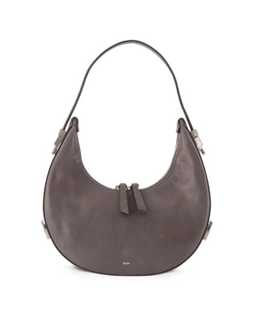 OSOI Gray Mini Toni Shoulder Bag