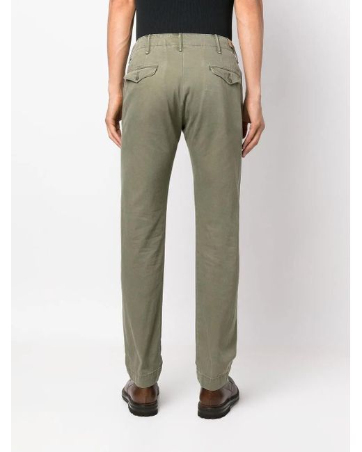 RRL Gray Officer's Cotton-Twill Trousers for men
