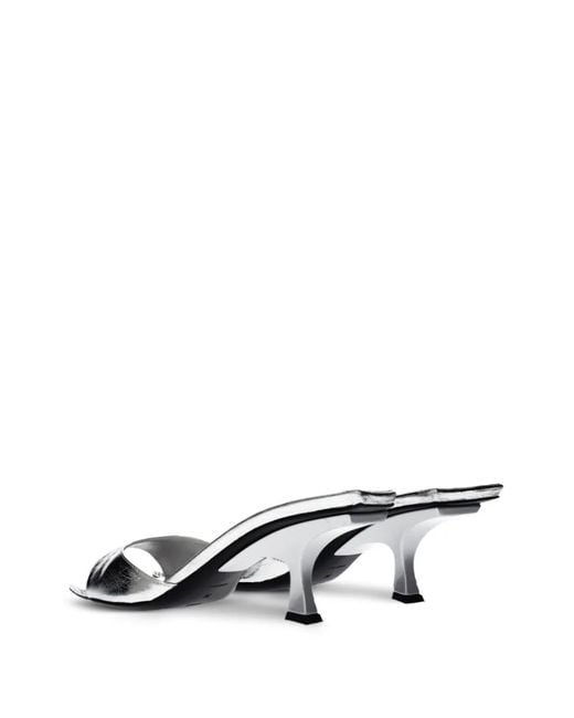 The Attico White Bes Sandals