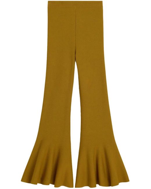 AMI Orange Wide Trousers