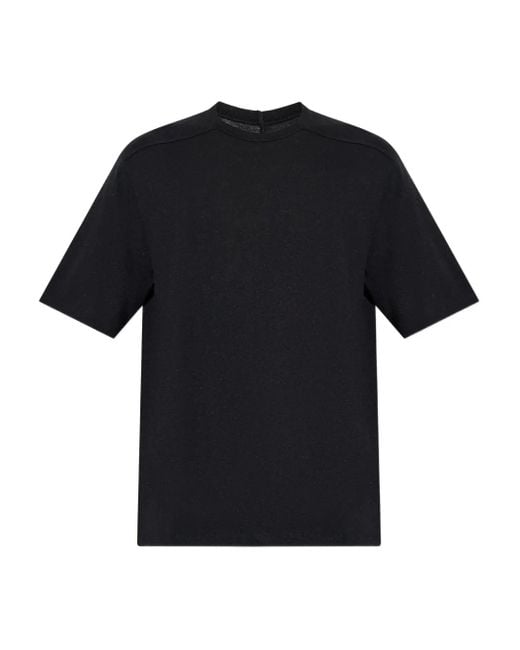 メンズ Rick Owens ショートスリーブ Tシャツ Black