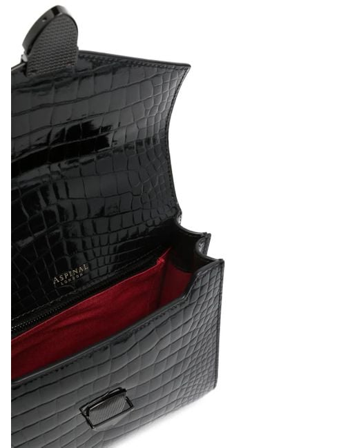 Aspinal Black Mayfair Top-Handle Bag