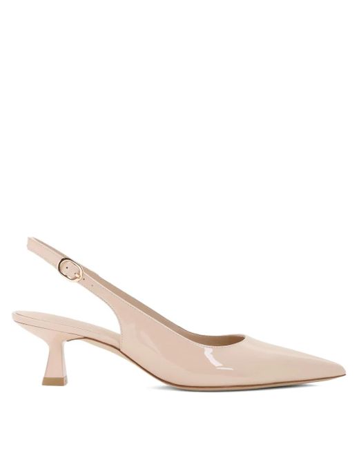 Zapatos Vinnie con tacón de 50 mm y tira trasera Stuart Weitzman de color Pink
