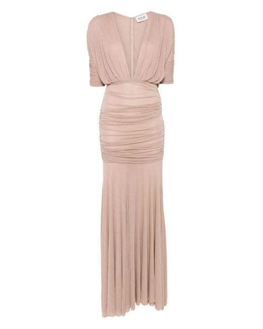 TOVE Pink Devi Maxikleid
