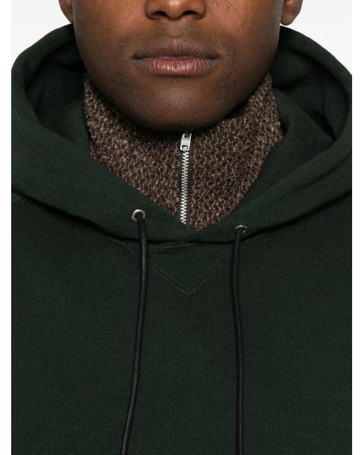 Sacai Green X Carhartt Wip Pocketed Hoodie