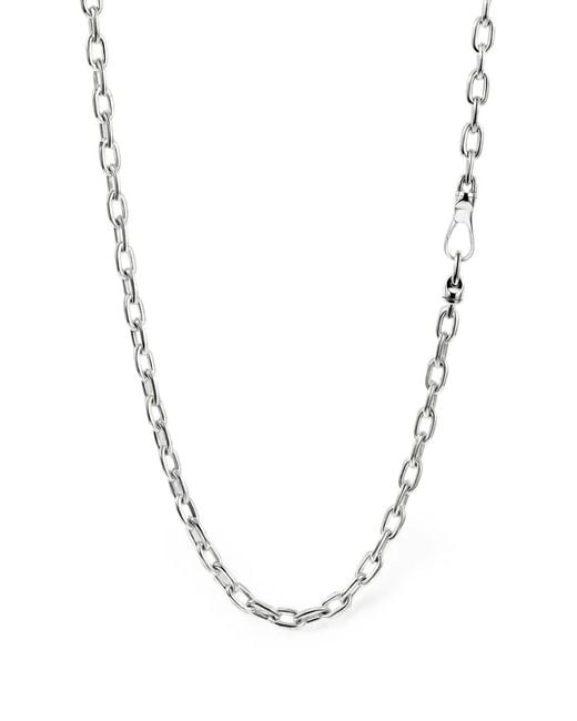 John Hardy Metallic Oval Link Necklace