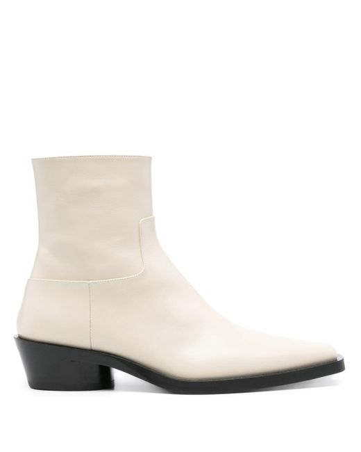 Proenza Schouler White Bronco 40mm Ankle Boots