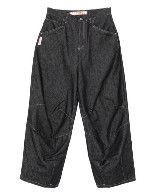 Jeans Con Inserti di PDF in Gray da Uomo