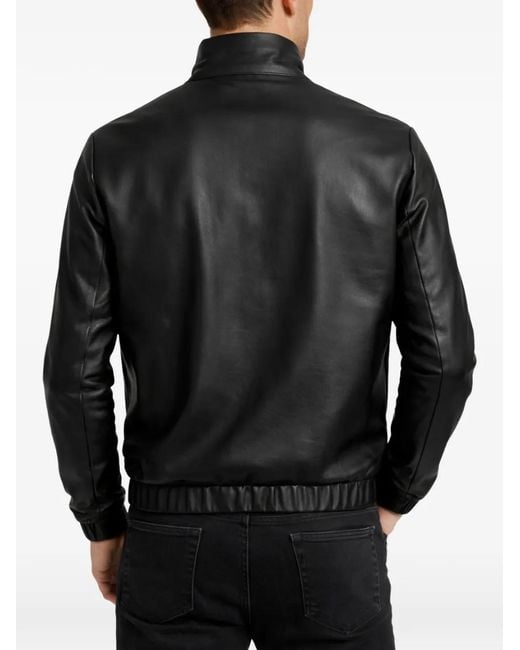 Franzese Collection Black Reversible Jacket for men