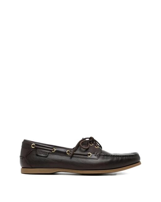 Tom Ford White Robin Boat Shoes for men