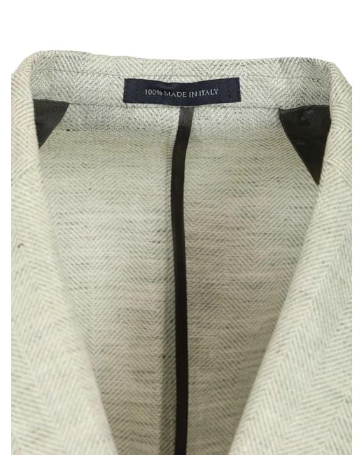 Latorre White Double-Breasted Blazer