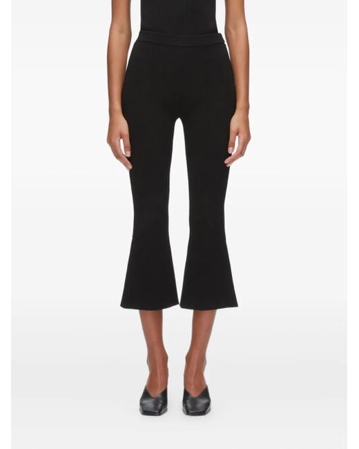 3.1 Phillip Lim Flared Broek in het Black