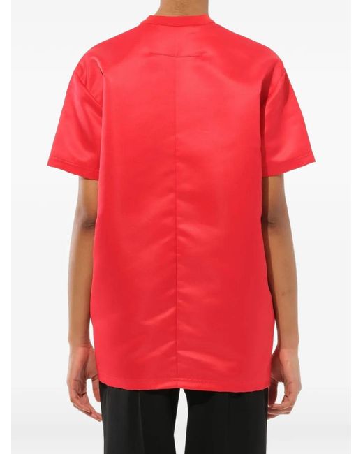 Givenchy Red Graphic-Print Podium T-Shirt