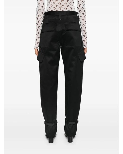 Sacai Black Belted Cargo Pants
