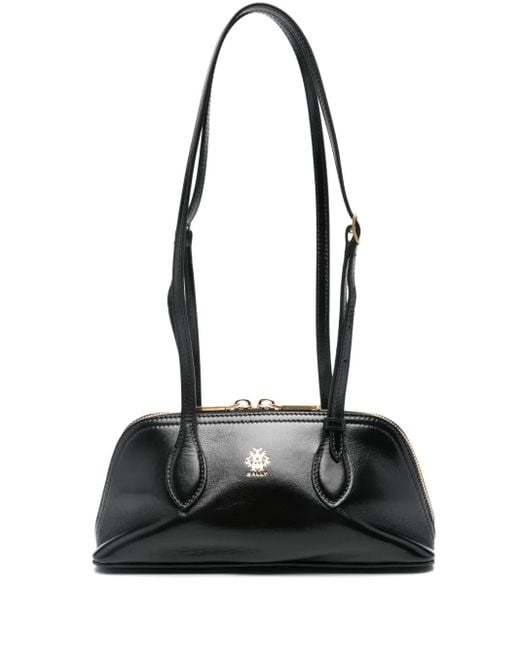 Bally Black Mini Praline Tasche mit Reißverschluss