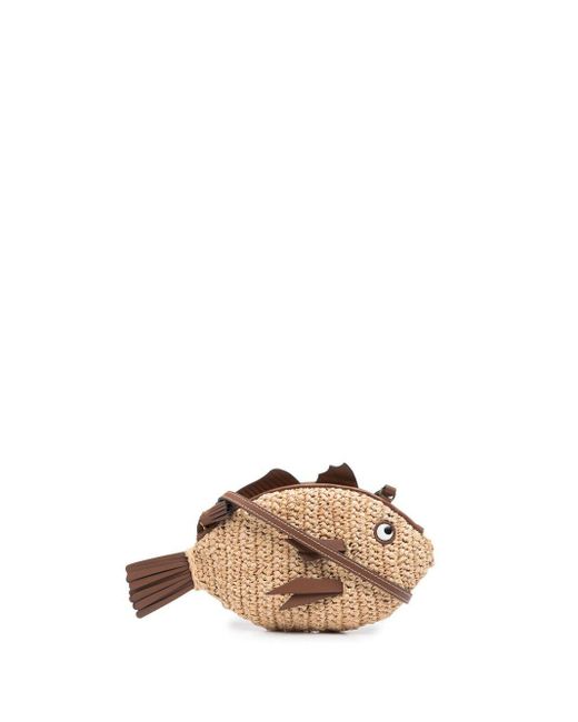 Anya Hindmarch Fish Crossbody Bag in Natural Lyst Australia