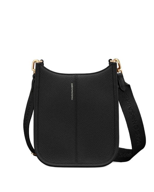 Maison De Sabre Black Mini Saddle Bag