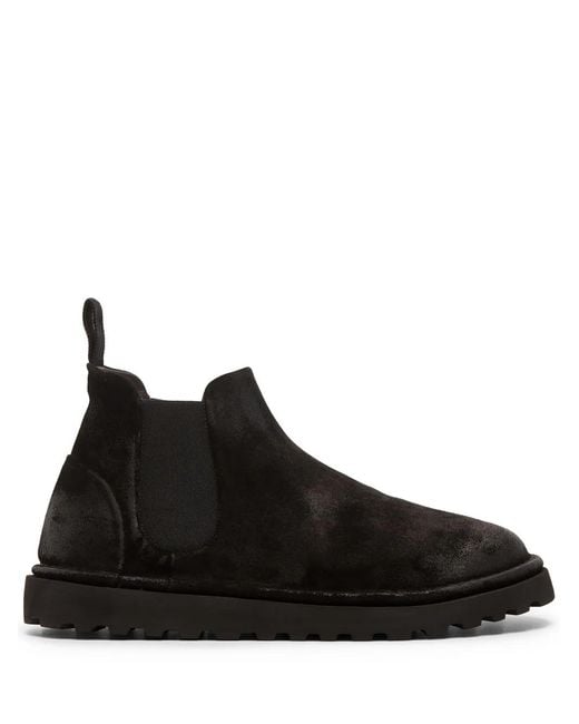Marsèll Black Sancrispa Alta Chelsea Boots for men
