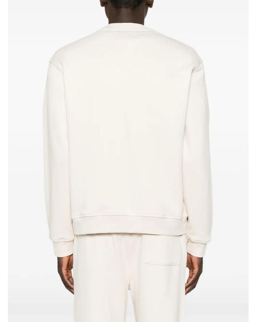 Woc White Seattle Button-Up Patch-Pocket Cardigan for men