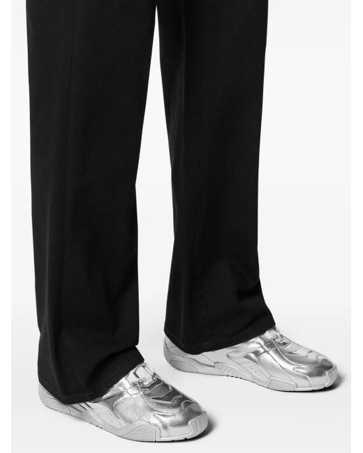 Versace White Galaxia Sneakers