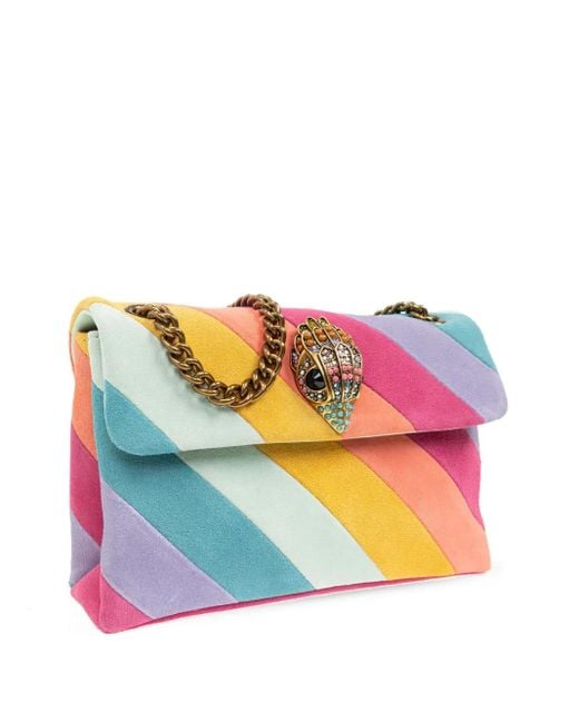 Kurt Geiger Blue Medium Kensington Shoulder Bag
