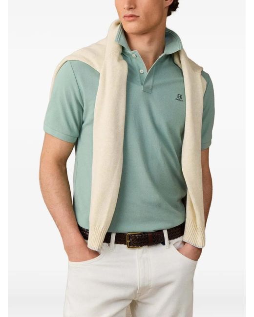 Hackett Green Heritage Short-Sleeve Polo Shirt for men