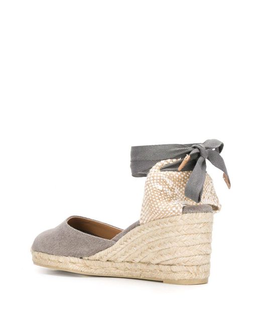 mid heel espadrille wedges