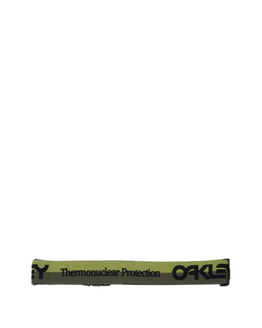 Oakley Green Tnp Factory Logo-Detail Belt for men