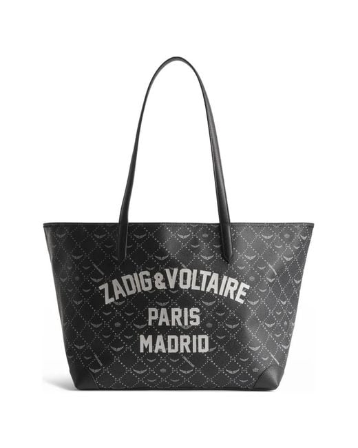 Zadig & Voltaire Black Grand Sac Cabas Resort Madrid